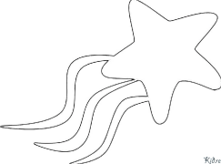 Yulduz Bosib Chiqarish Uchun Bo'yash Sahifalari